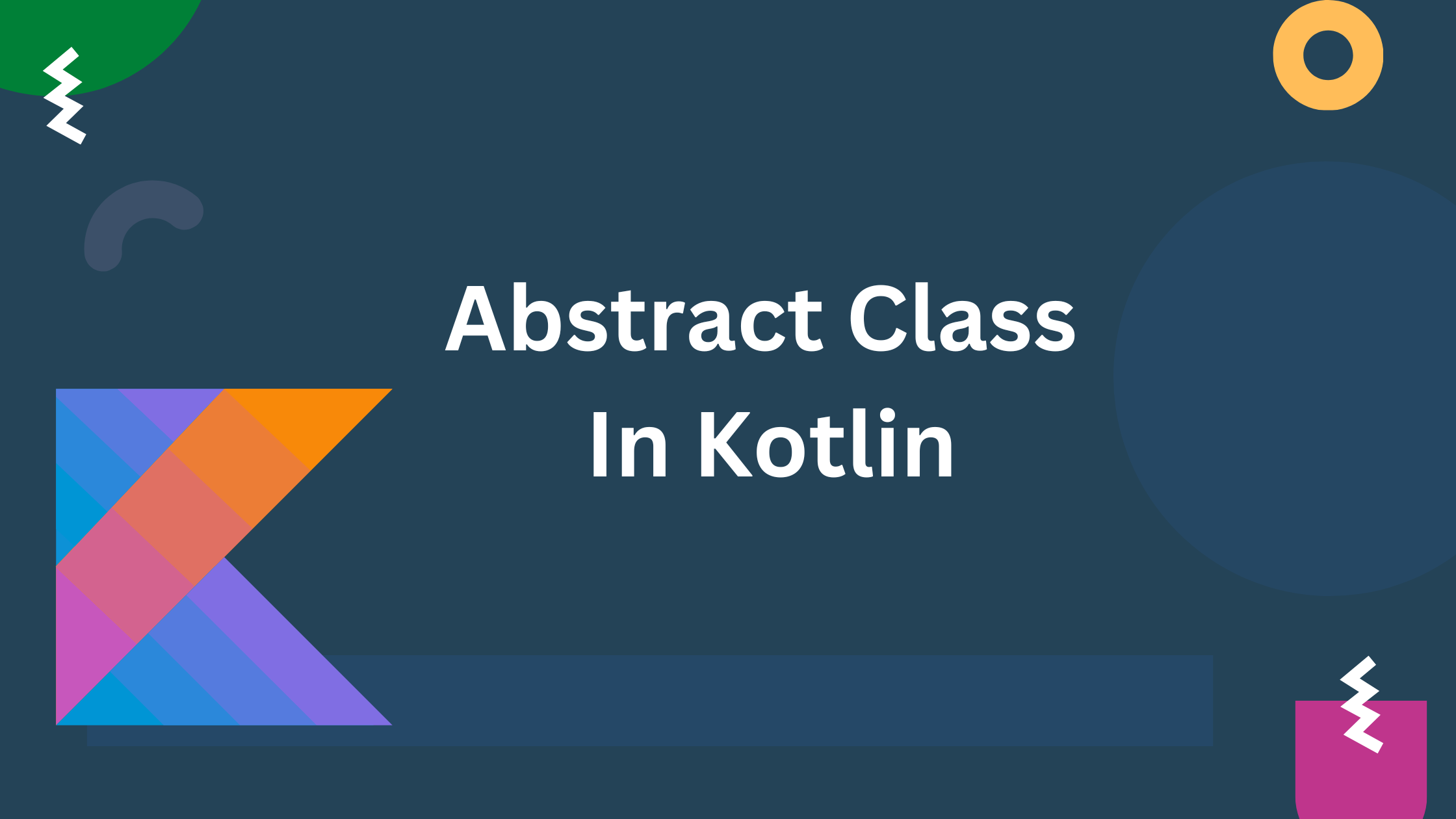 Read more about the article Kotlin Abstract Class