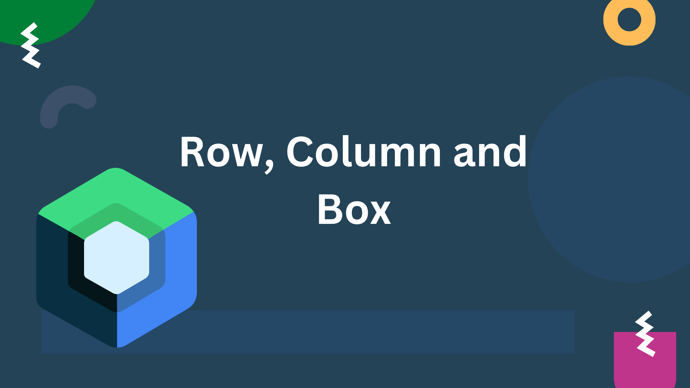 You are currently viewing Row, Column and Box in Compose